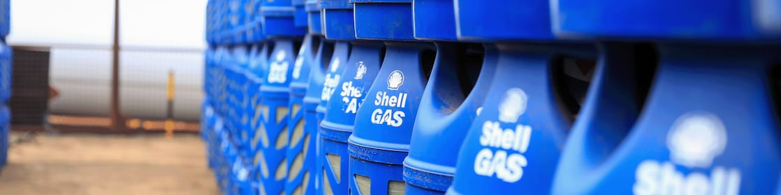 Shell gas cylinder