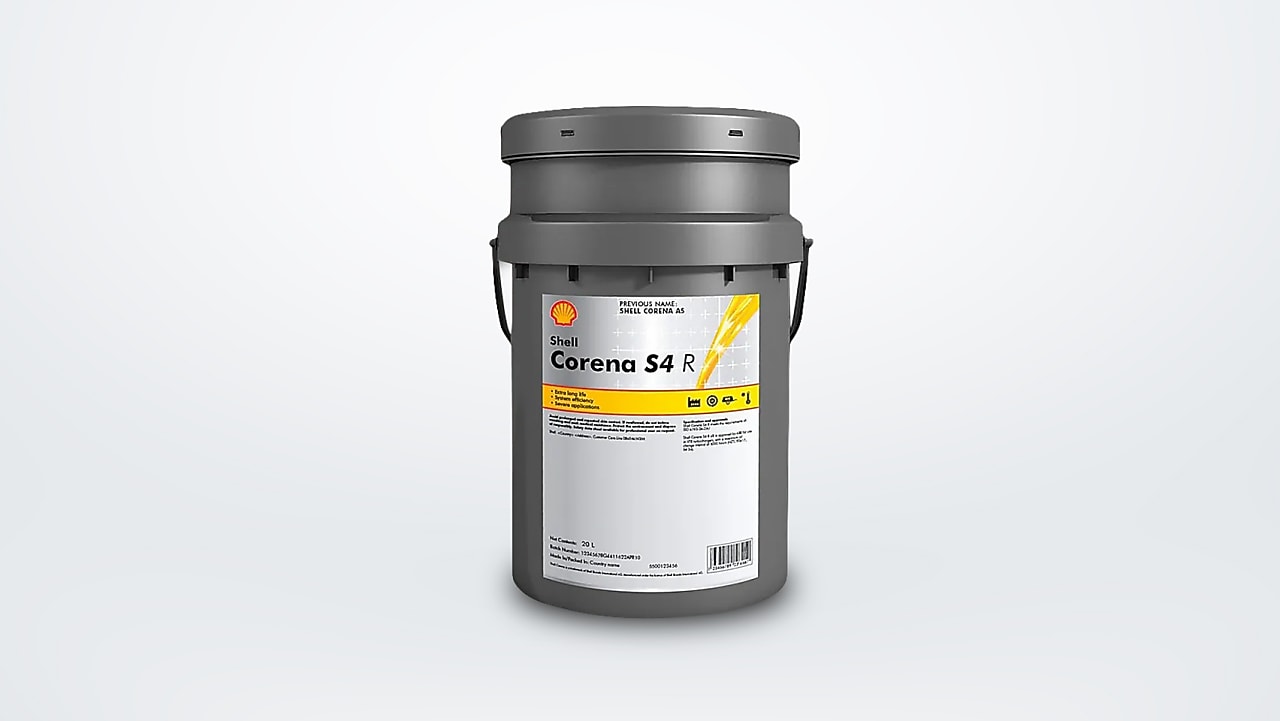 Découvrez la graisse Shell Corena S4 R