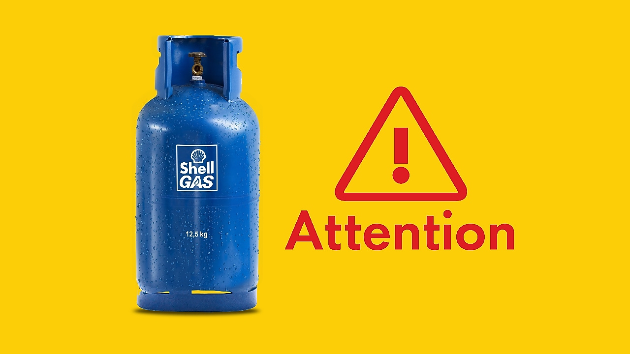 Shell Gas Cylinder