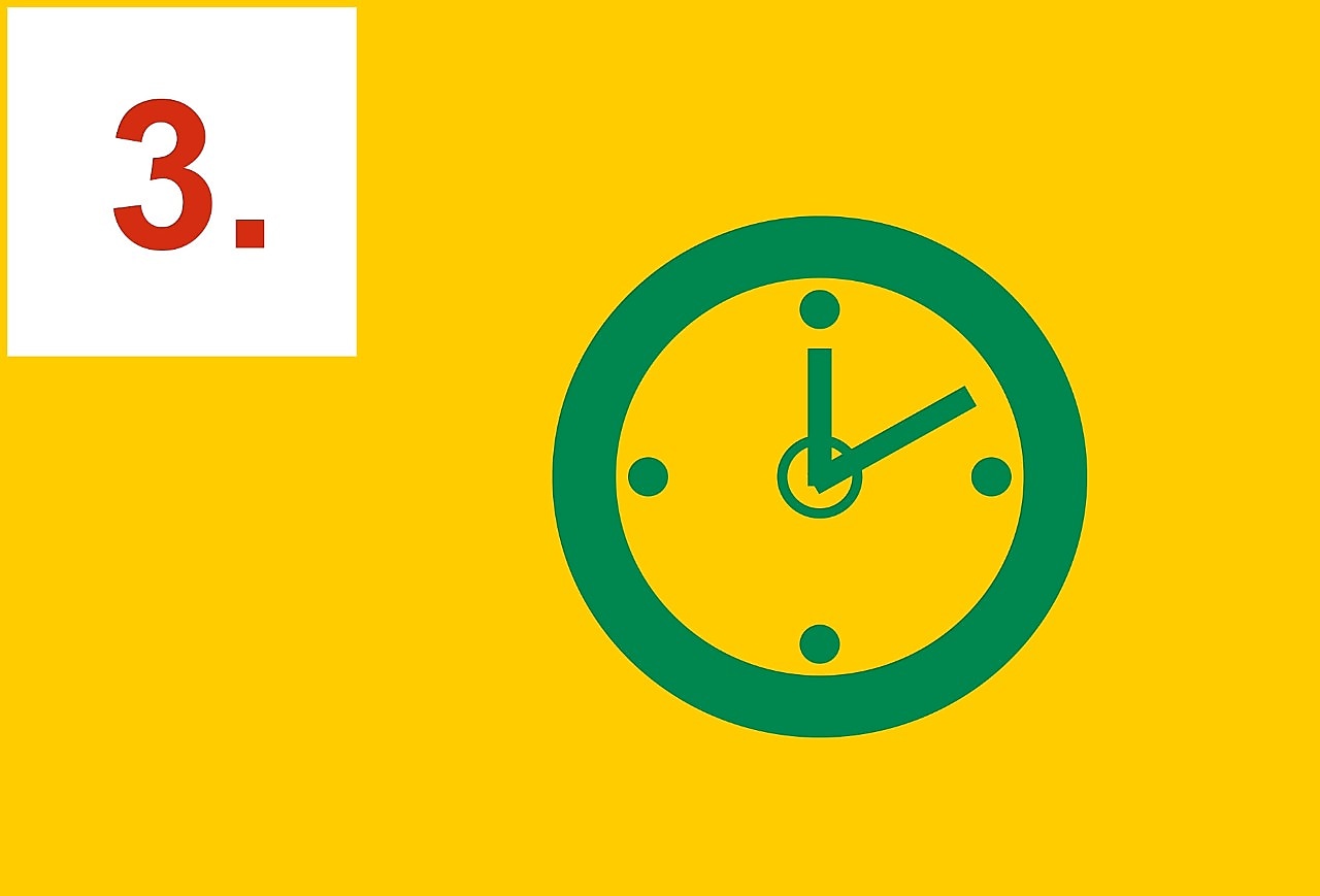 Horloge indiquant dix heures douze