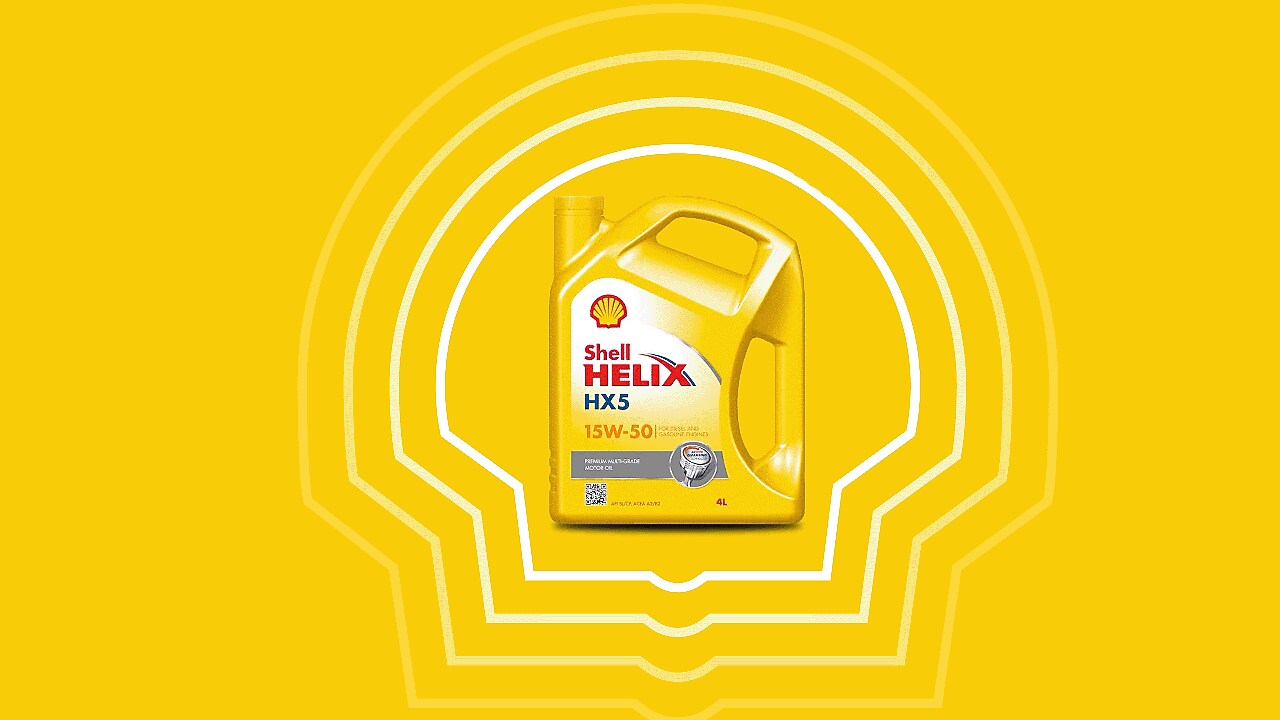 Découvrez Shell Helix HX5 15W-40