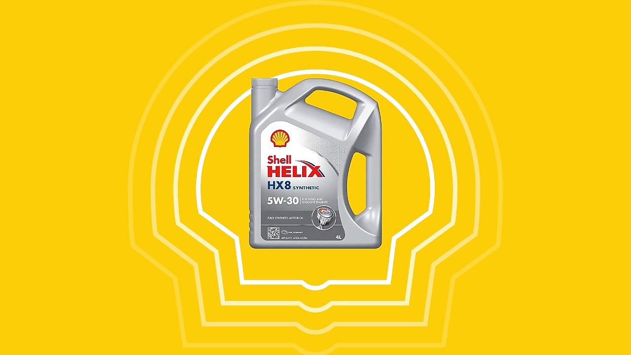 Découvrez Shell Helix HX8 5W-30