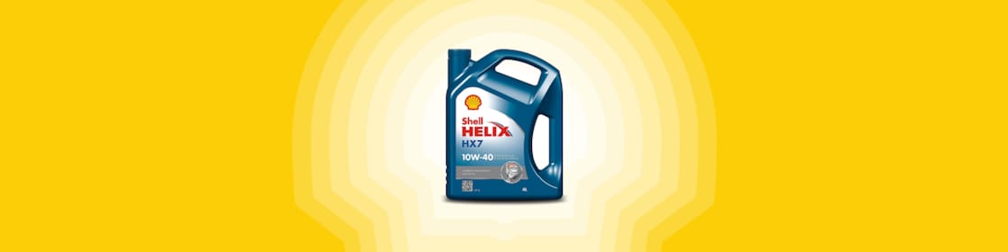 Shell Helix HX7 10W-40 : Huile moteur semi-synthétique pour un moteur propre et protégé contre l'usure.