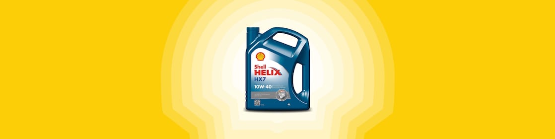 Shell Helix HX7 10W-40 : Huile moteur semi-synthétique pour un moteur propre et protégé contre l'usure.