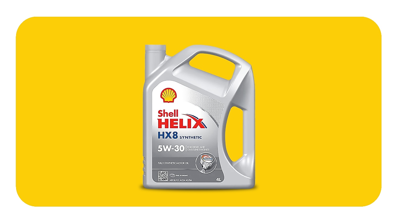 Découvrez Shell Helix HX8 5W-30