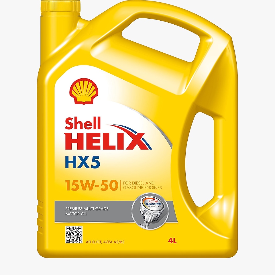 Packshot de Shell Helix HX5 15W-50