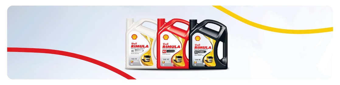 Assortiment de produits Shell Rimula