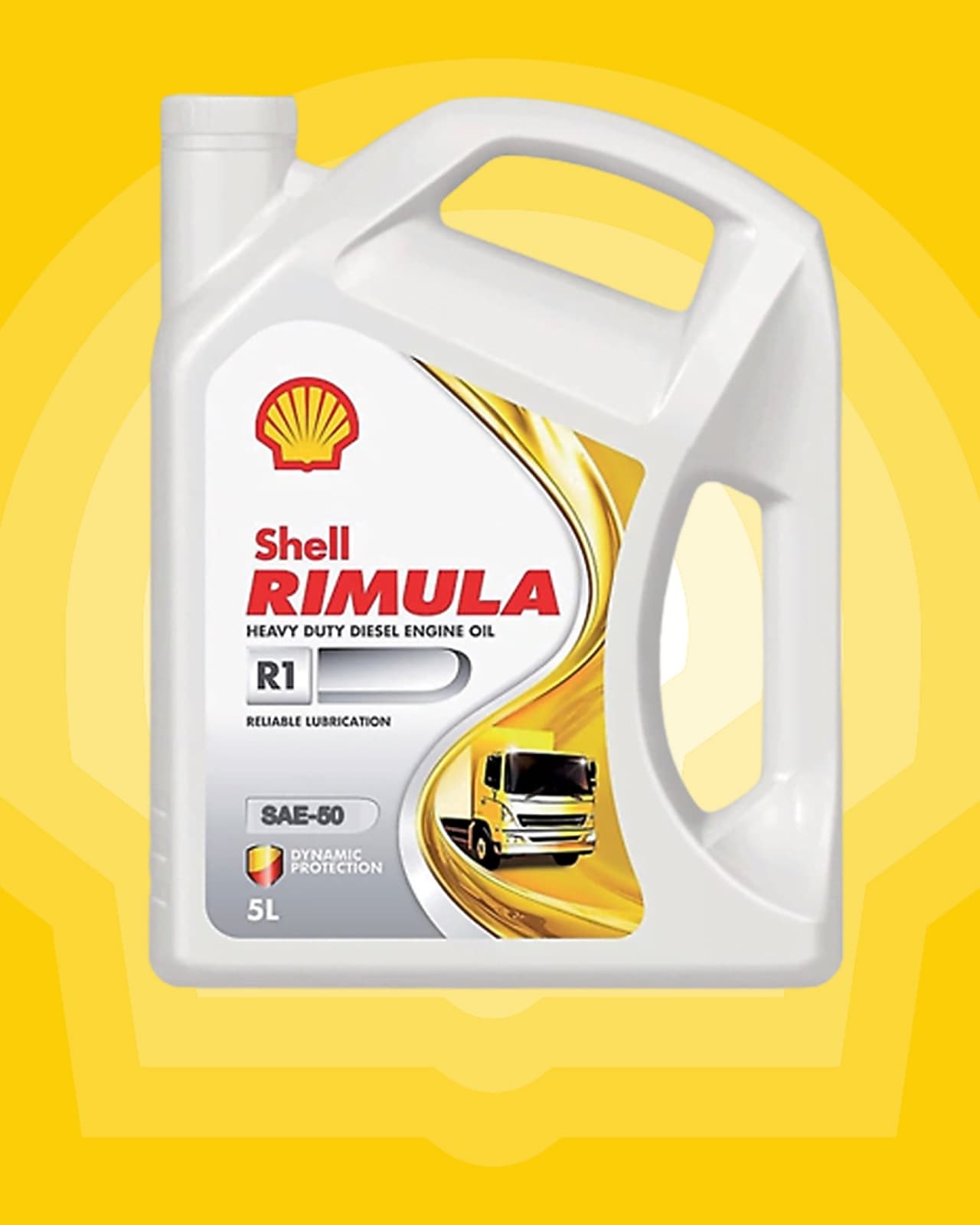 Pack shot Shell Rimula R1 Multi 4L