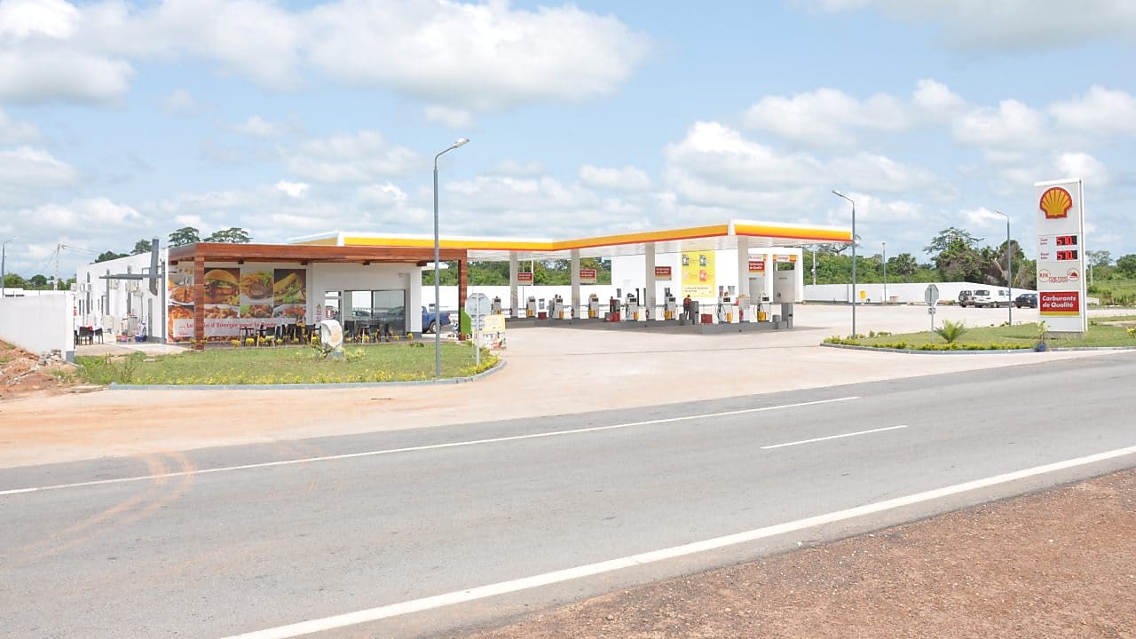 Station service shell en cote d'ivoire