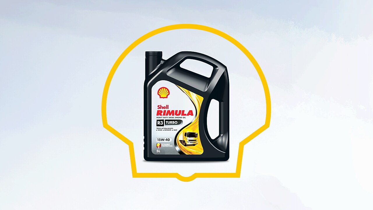 Packshot of Shell Rimula R3 Turbo 4L