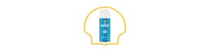 Désodorisant pour climatisation Shell en aérosol de 100 g, parfum citronné, conçu pour éliminer les mauvaises odeurs du système de climatisation automobile