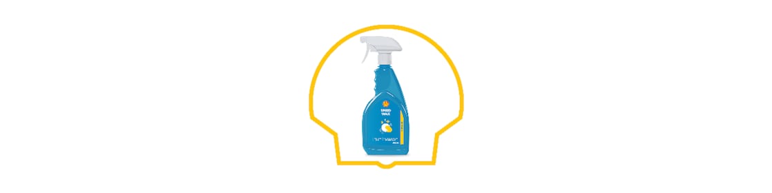 Échantillon de la Shell Cire Rapide 500 mL