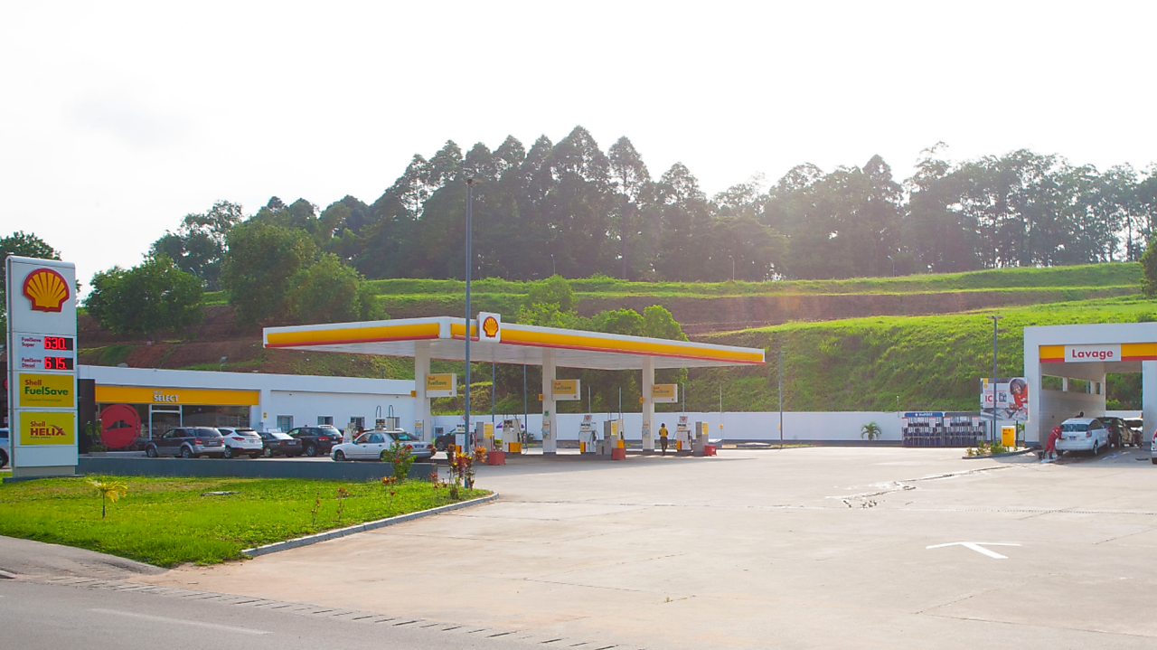 Station service shell en cote d'ivoire